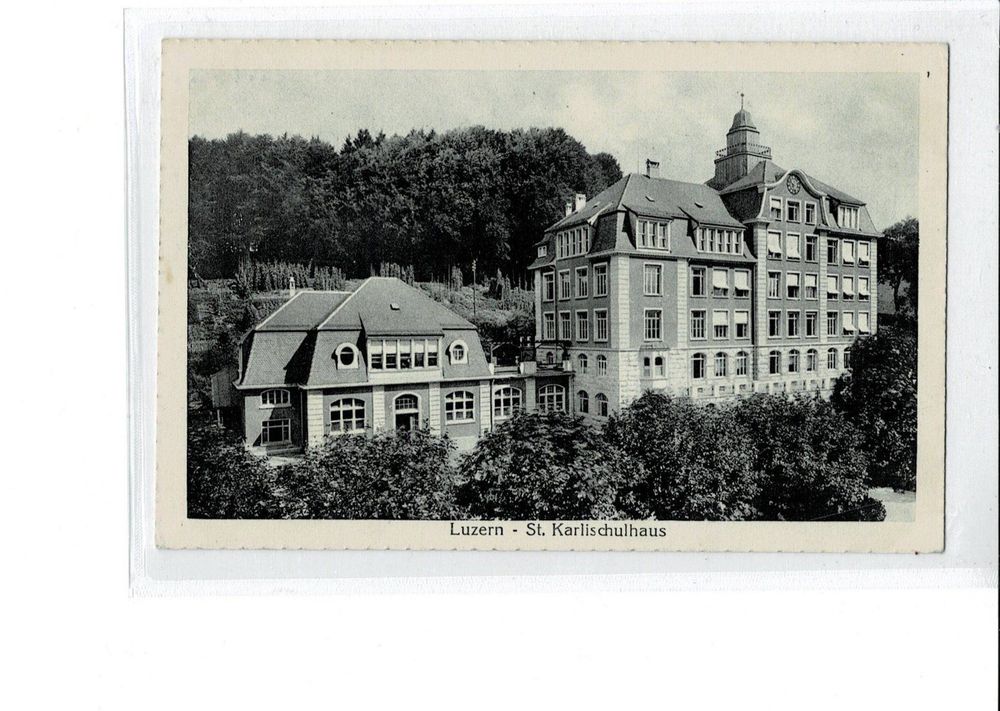 Luzern St Karlischulhaus Lu Gel Kaufen Auf Ricardo