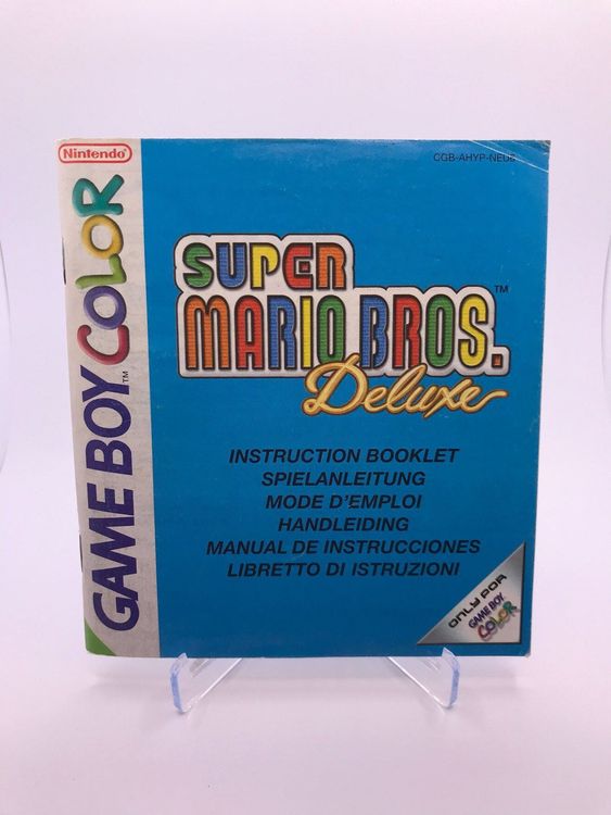 GBC Anleitung Super Mario Bros Deluxe Kaufen Auf Ricardo