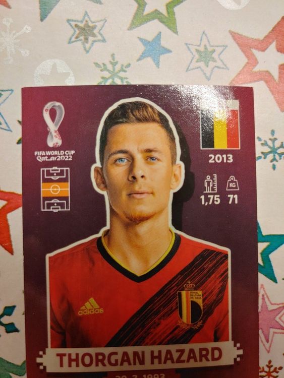 Panini WM 2022 BEL 13 Thorgan Hazard Kaufen Auf Ricardo