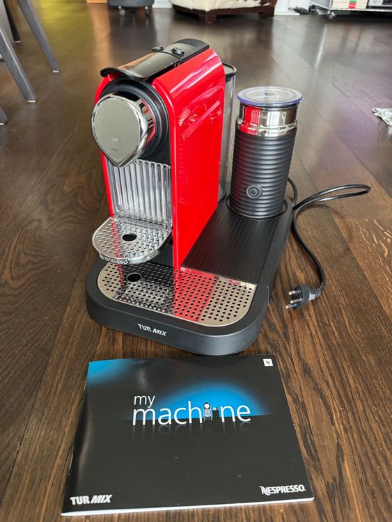 Nespresso Maschine CITIZ TurMix mit Aeroccino Milchschäumer Acheter