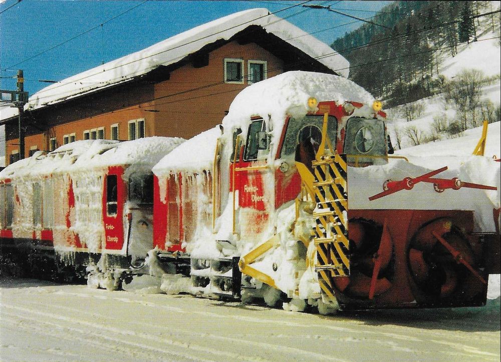 Furka Oberalp Bahn Schneeräumungszug HGm 4 4 Nr 62 Kaufen auf Ricardo