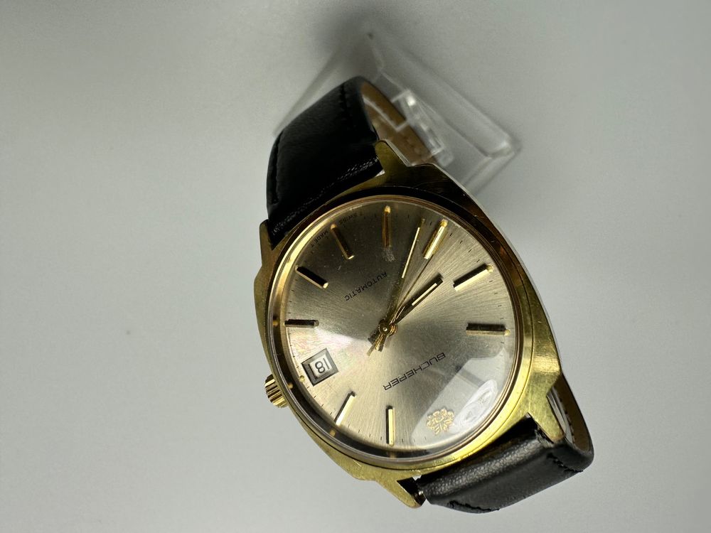 Bucherer Automatic Vintage Neues Lederband L Uft Kaufen Auf Ricardo