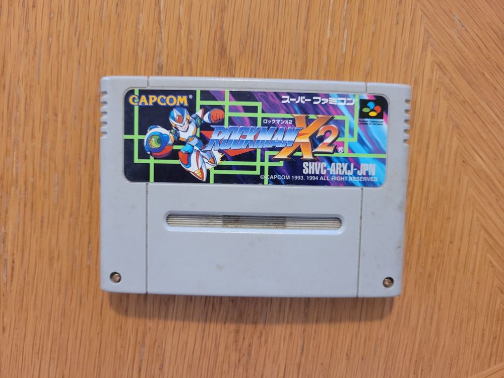 Megaman X2 Rockman X2 SNES Super Famicom Japan Modul Kaufen Auf Ricardo