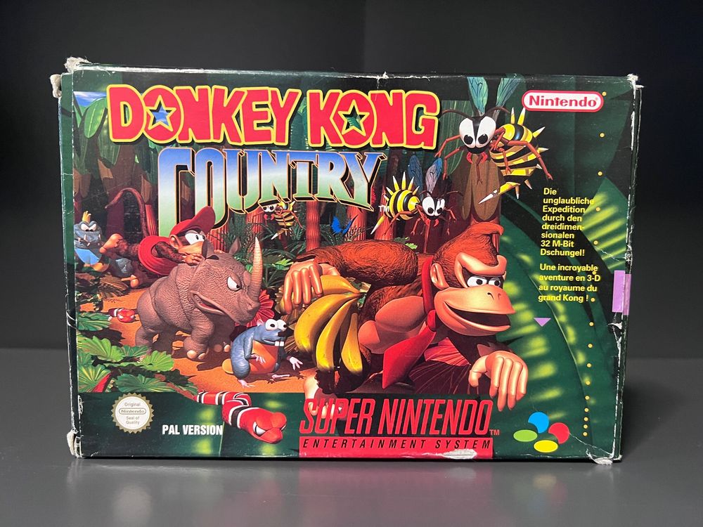 Snes Donkey Kong Country Ovp Kaufen Auf Ricardo