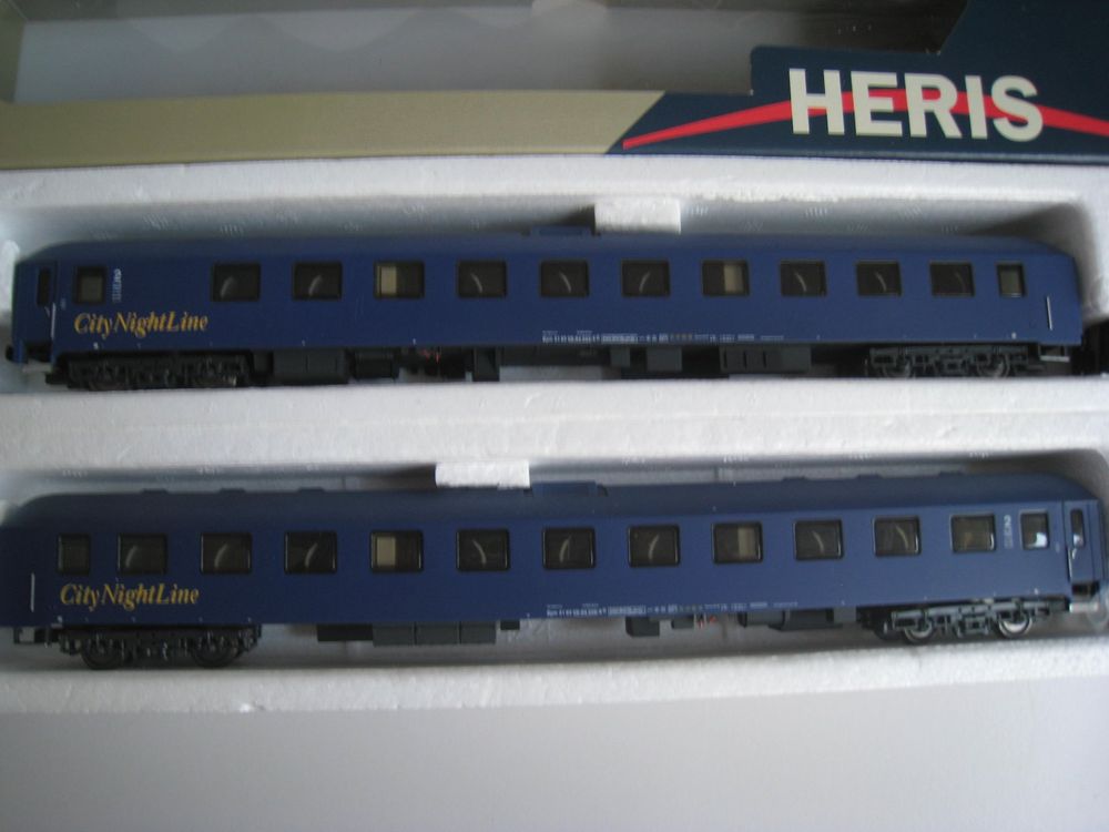 Heris 2 City Night Line Ruhesesselwagen 2 Klasse Set 1 11050 Kaufen