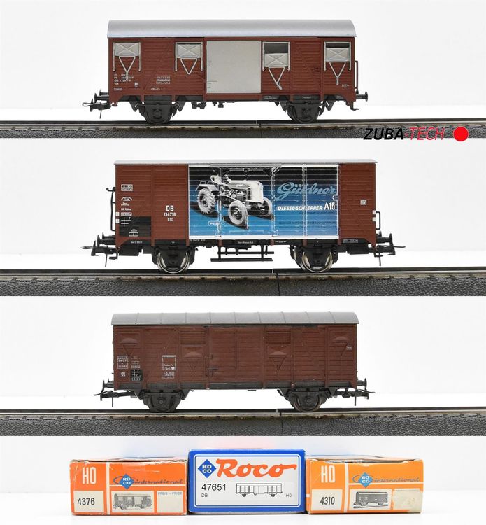 Roco X Gedeckter G Terwagen Db Sncf H Kaufen Auf Ricardo