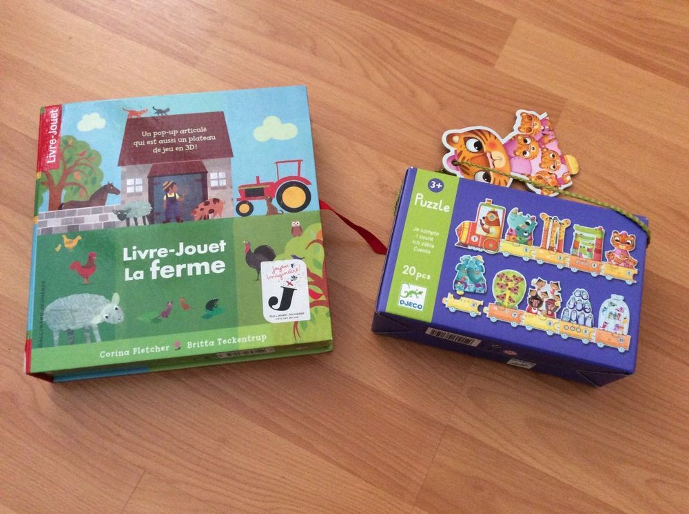 Livre Pop Up Ferme Puzzle Chiffres Kaufen Auf Ricardo