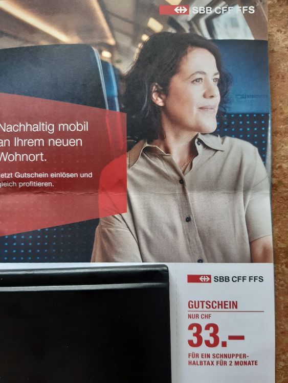 Gutschein F R Ein Schnupper Halbtax F R Chf Kaufen Auf Ricardo