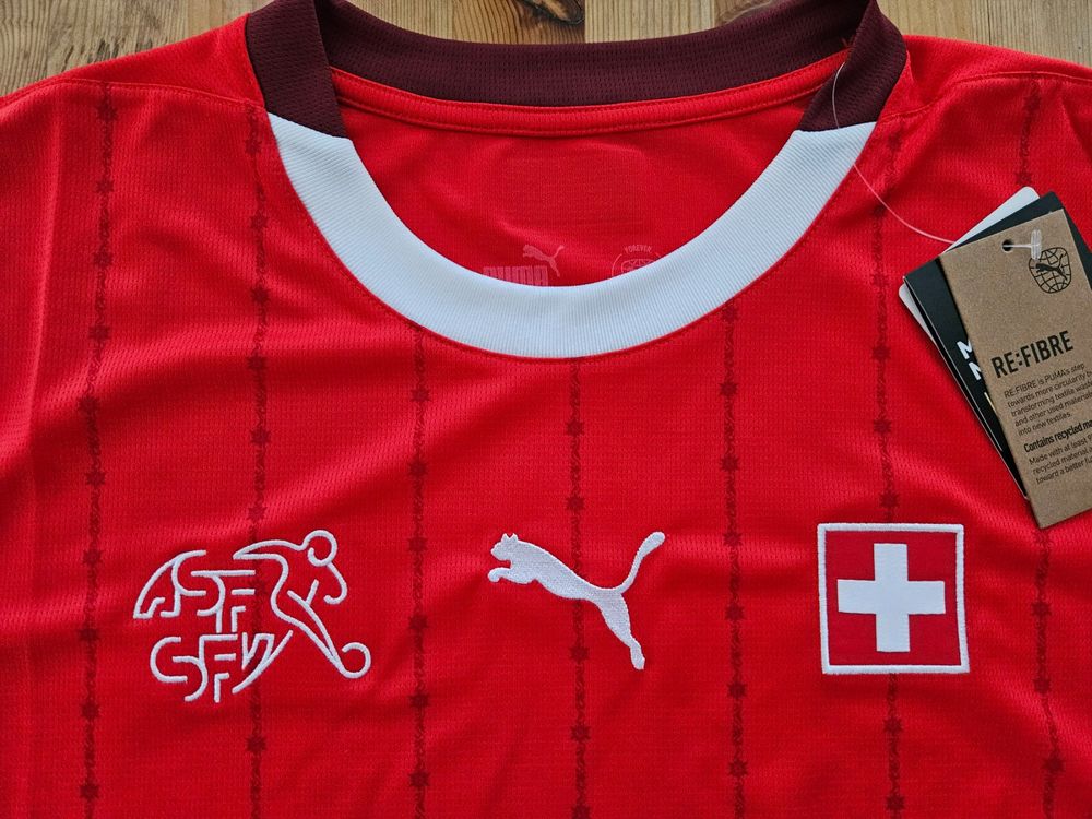 Trikot Euro Schweiz Puma Neu Gr L Schweizer Nati Kaufen Auf Ricardo