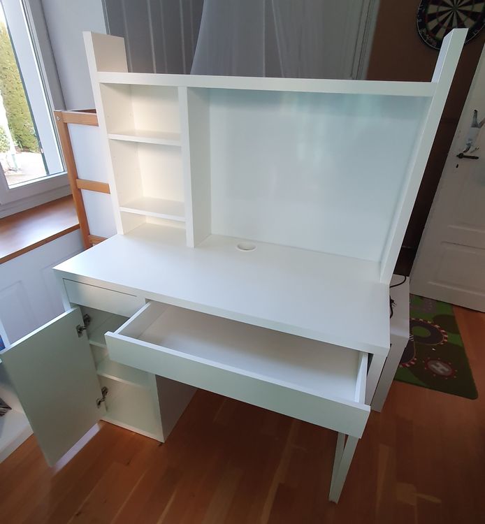 Kinder Schreibtisch Von Ikea Micke B 105 H 140 T 50 Kaufen Auf