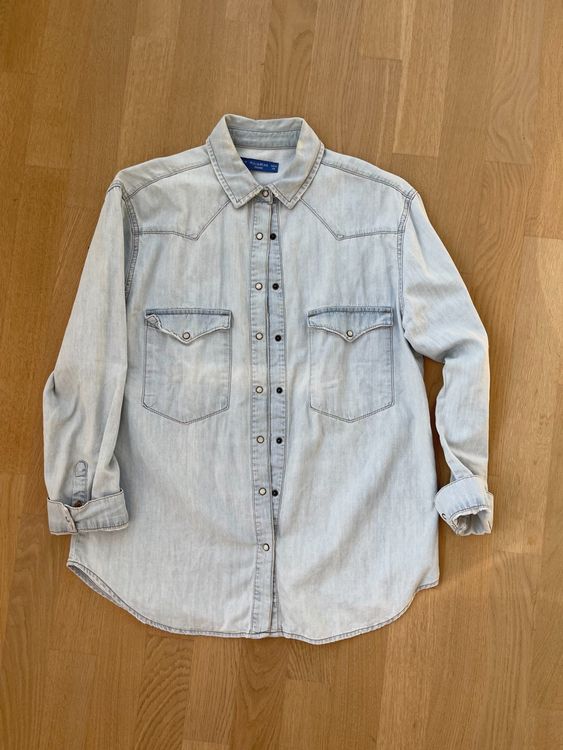 PULL BEAR Jeanshemd Damen Kaufen Auf Ricardo