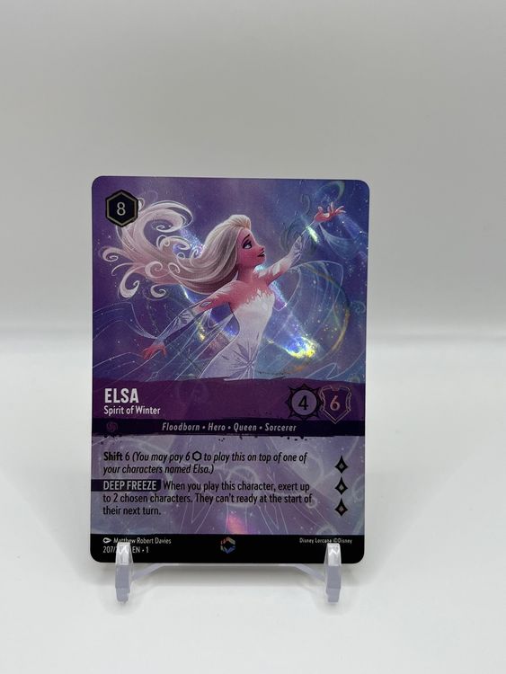 Lorcana Elsa Spirit Of Winter Alternative Art Kaufen Auf