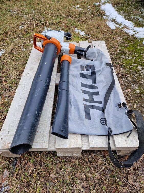 Stihl Elektrosaughäcksler SHE 81 Laubsauger Bläser Kaufen auf Ricardo