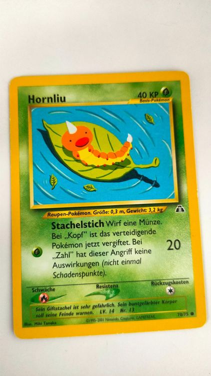 Hornliu Pokemon Neo Entdeckung Kaufen Auf Ricardo