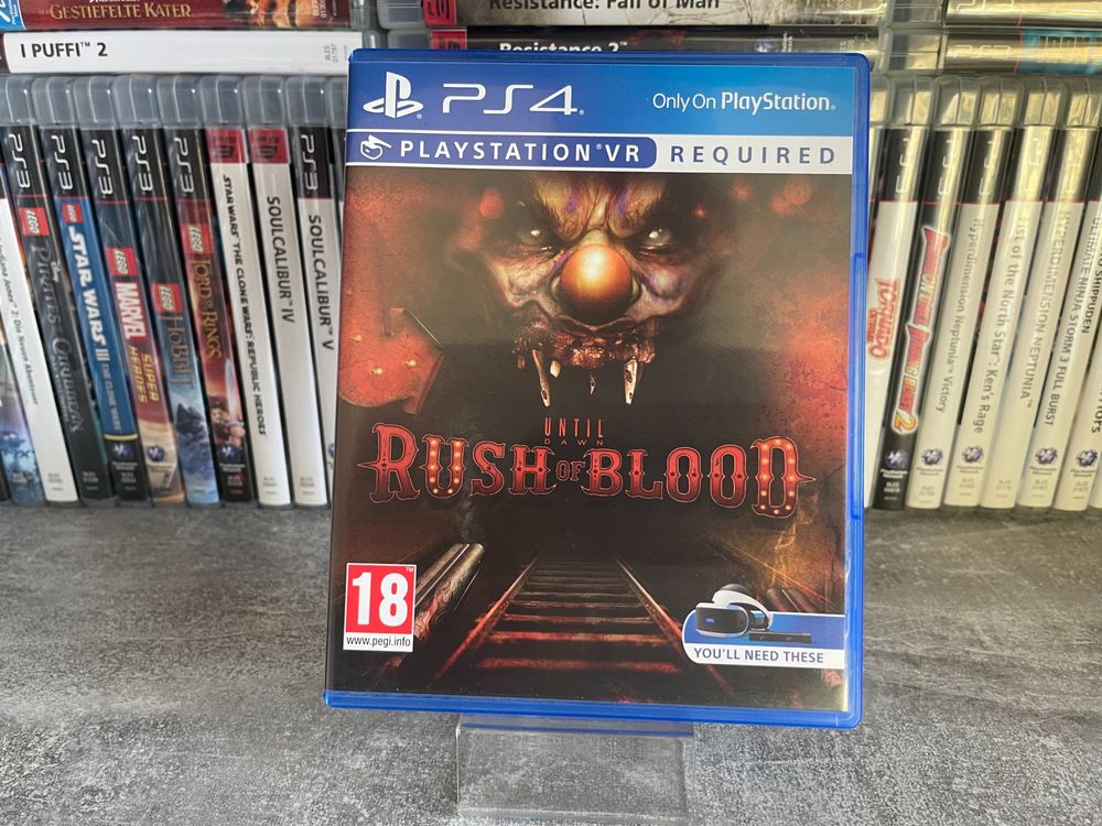 Until Dawn Rush Of Blood Ps Psvr Playstation Vr Kaufen Auf