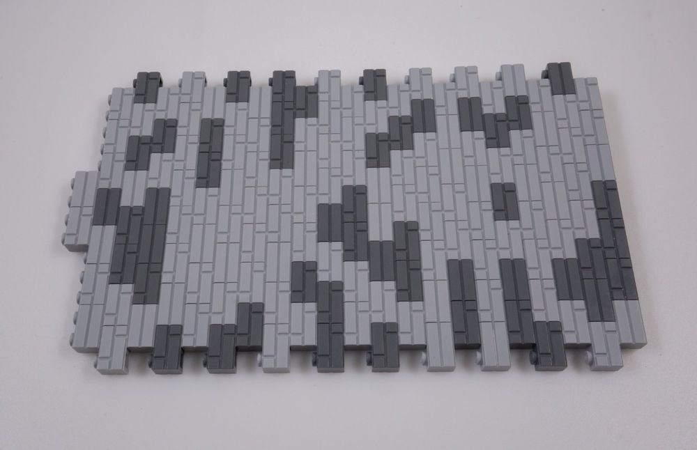 LEGO Mauer Steine Nr 98283 In Hellgrau Und Dunkelgrau Kaufen Auf