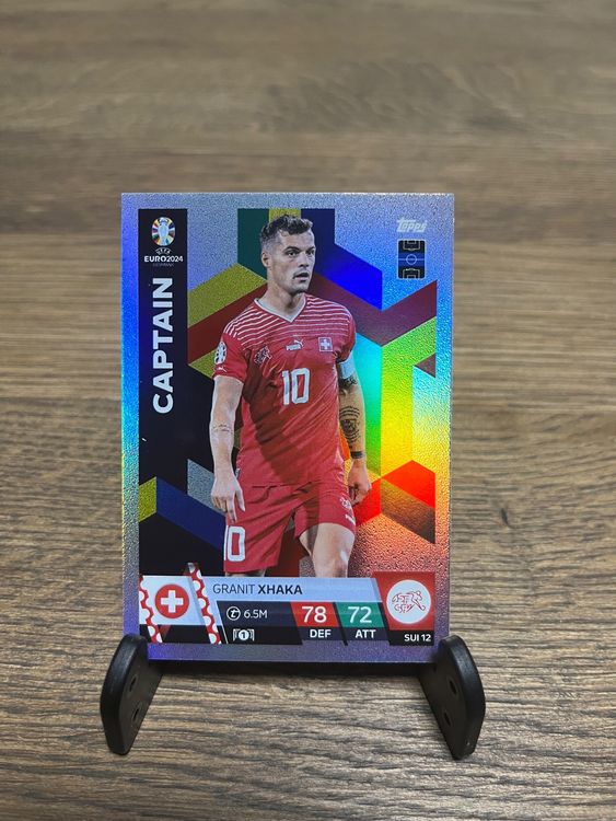 Topps Euro 2024 Schweiz Granit Xhaka Kaufen Auf Ricardo