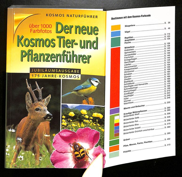 Der neue Kosmos Tier Pflanzenführer JUBILÄUMSAUSGABE NEU Kaufen