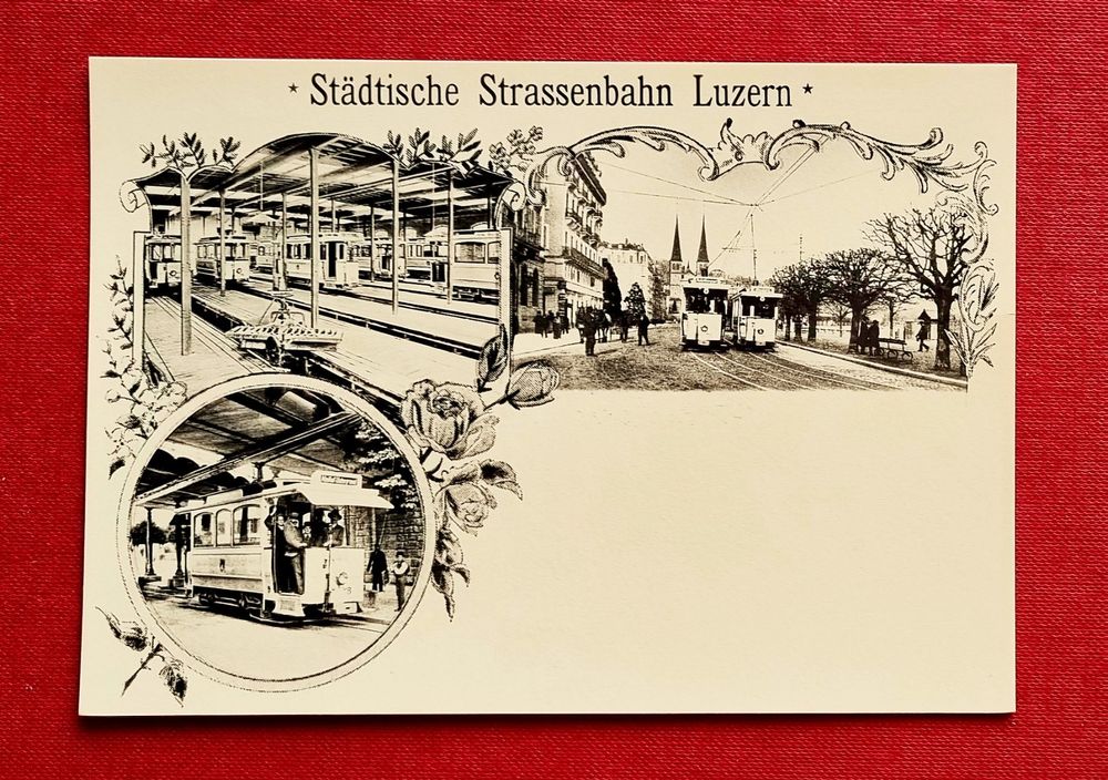 Luzern St Dtische Strassenbahn Tram Tramdepot Kaufen Auf Ricardo