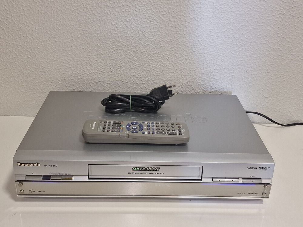 S VHS NV HS 880 PANASONIC PAL VIDEO REKORDER Kaufen Auf Ricardo