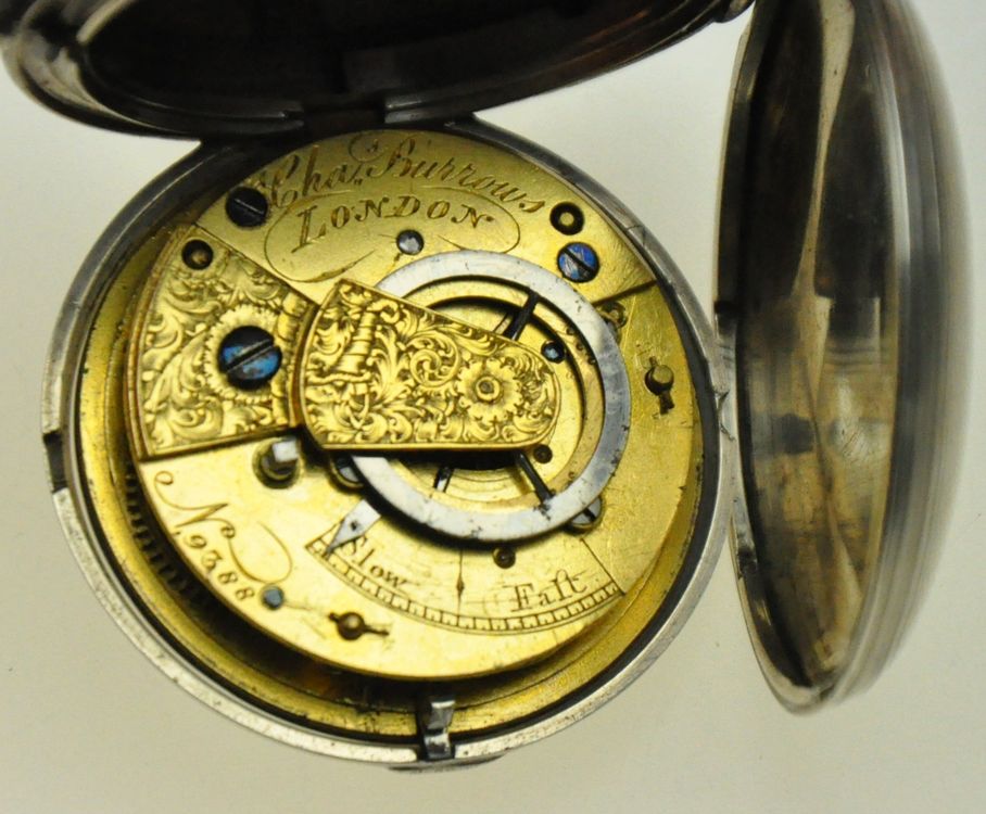 Antike Savonette Spindeltaschenuhr Um 1800 Sign London Kaufen Auf