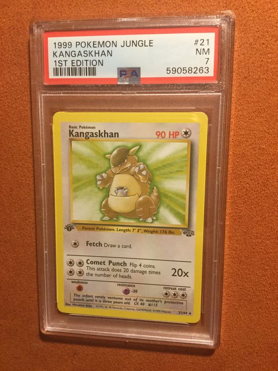 Kangaskhan St Edition Pokemon Jungle Psa Kaufen Auf Ricardo