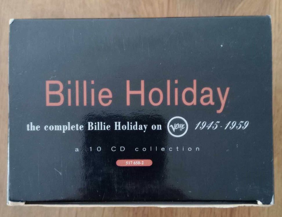 The Complete Billie Holiday On Verve 1945 1959 BOX 10 X CD Kaufen