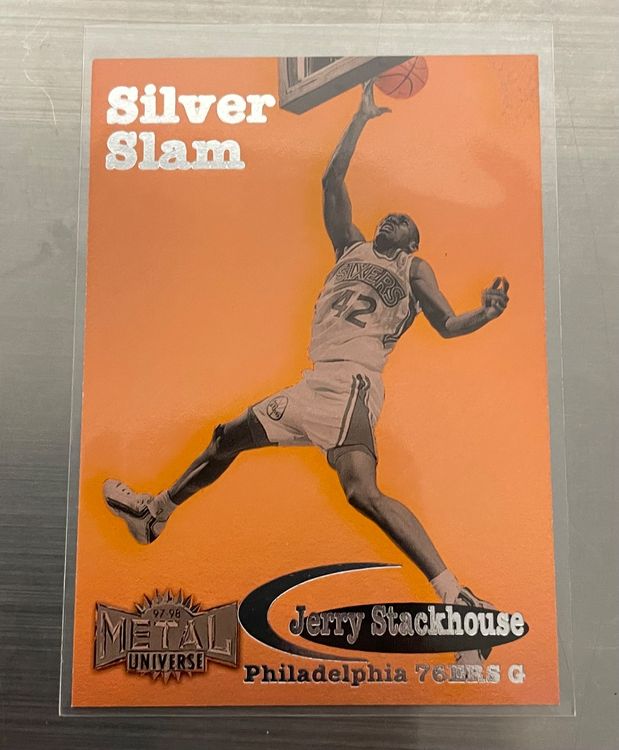 NBA Jerry Stackhouse Silver Slam Card Kaufen Auf Ricardo