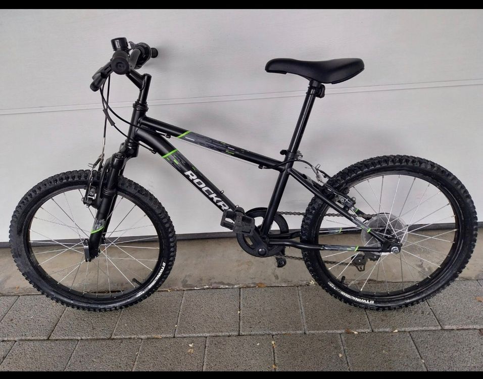 Mountainbike Kinderfahrrad Zoll Rockrider St Schwarz Kaufen