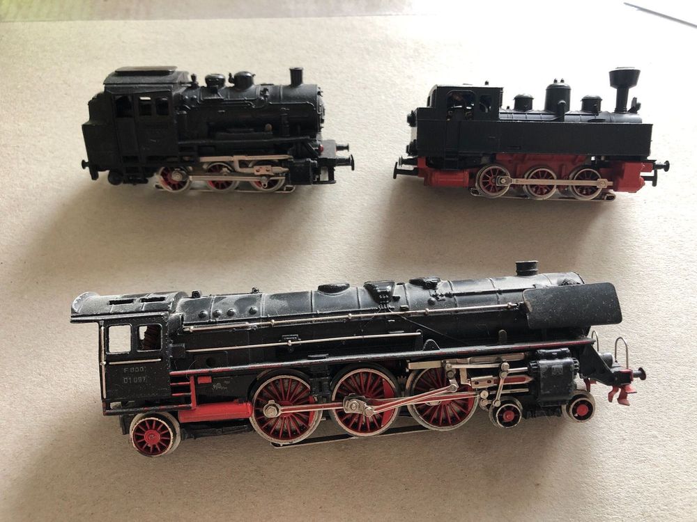 3 locomotives vapeur Märklin HO Kaufen auf Ricardo