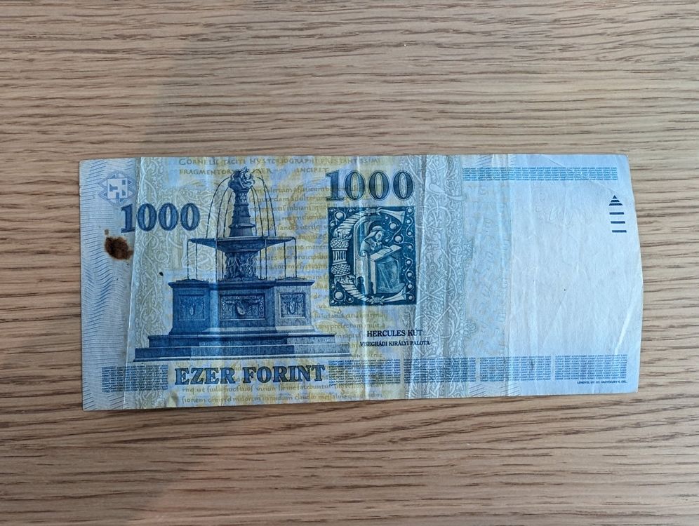 Banknote 1000 Ungarische Forint 2005 Serie Kaufen Auf Ricardo