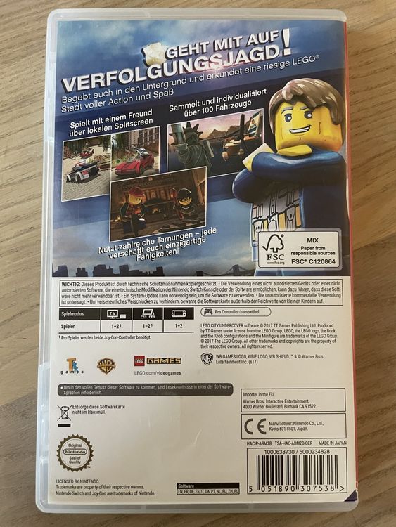 Nintendo Switch Lego City Undercover Kaufen Auf Ricardo