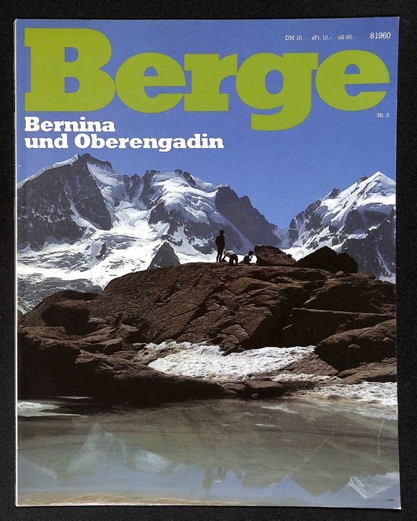 Heft Berge 9 1984 BERNINA Und OBERENGADIN 82 Seiten Kaufen Auf