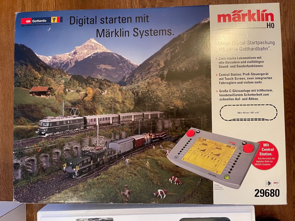 Märklin Mega Digitale Startpackung Gotthard 230 Volt neu Kaufen