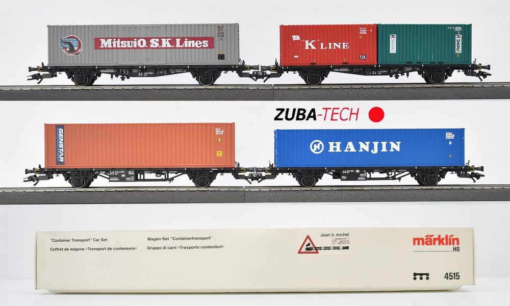 Märklin 4514 Containerwagen Set DB H0 WS Kaufen auf Ricardo