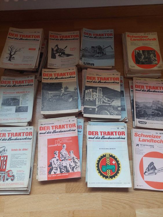 Alte Sammlung Landwirtschaft Zeitschrift Der Traktor Kaufen Auf