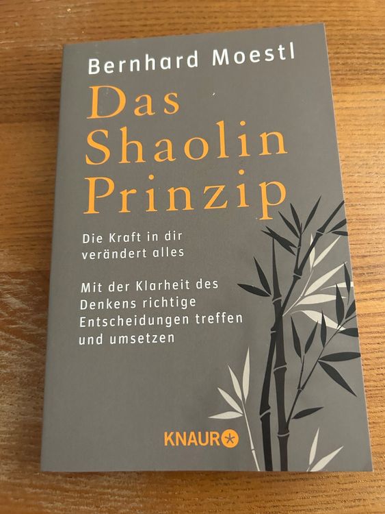 Das Shaolin Prinzip Kaufen Auf Ricardo