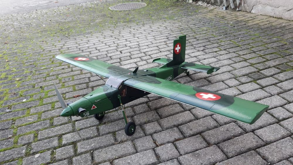 Modellflugzeug Pilatus Porter Elektro Spannweite 122cm Kaufen Auf Ricardo