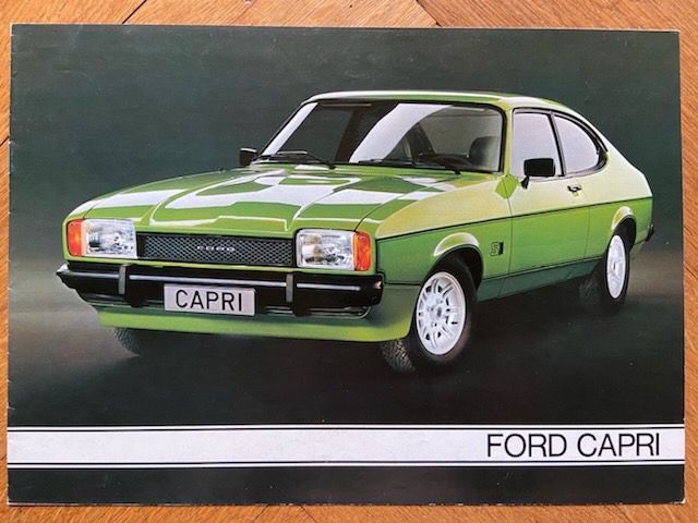 Ford Capri Prospekt Schweiz Deutsch Catalogue Brochure Kaufen