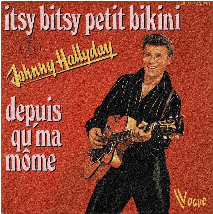 Johnny Hallyday T Vogue No Itsy Bitsy Petit Bikini Kaufen