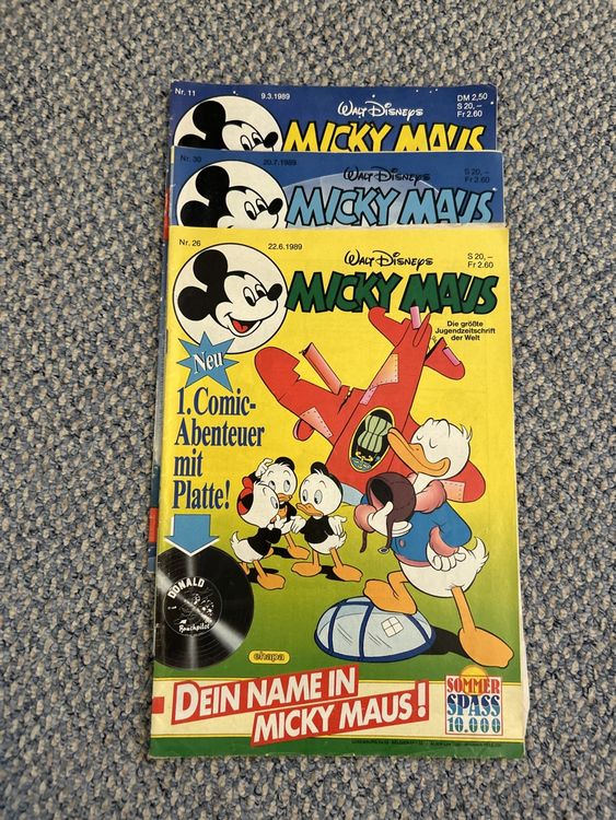 Micky Maus Heft 1984 1989 Kaufen Auf Ricardo