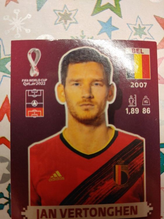 Panini Wm Bel Jan Vertonghen Kaufen Auf Ricardo