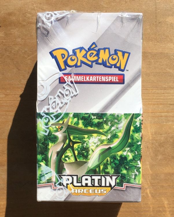 Pokémon Platin Arceus 18er Display Deutsch Neu Sealed Kaufen auf Ricardo