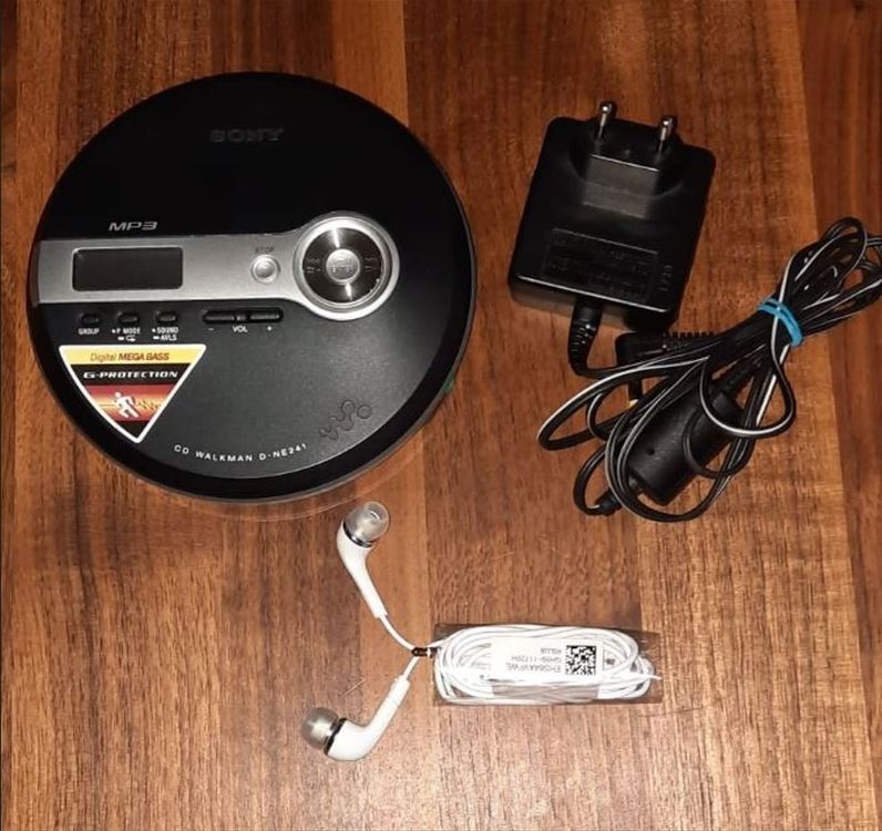 Sony CD Walkman MP3 D NE 241 Discman mit neuem Kopfhörer Kaufen auf