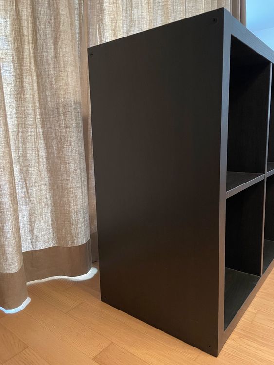 IKEA KALLAX Regal Schwarzbraun 77x147cm Kaufen Auf Ricardo