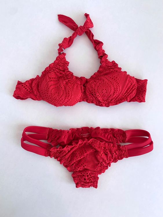 Rotes Bikini Von Calzedonia Kaufen Auf Ricardo