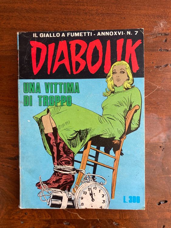 Diabolik Una Vittima Di Troppo Inedito Xvi N Acheter Sur Ricardo