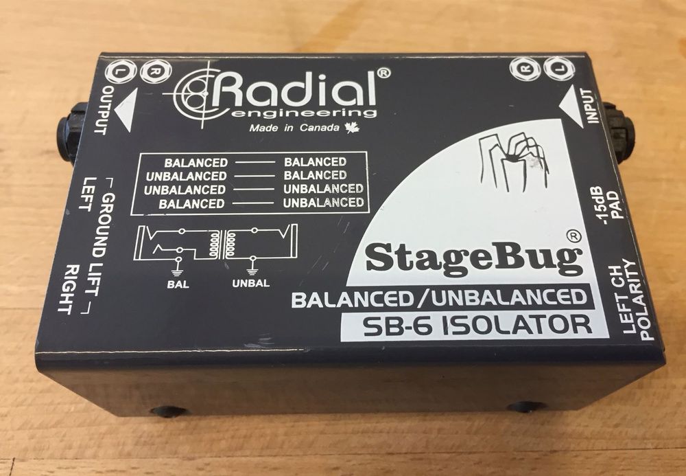 Radial Stagebug Sb Isolator Kaufen Auf Ricardo