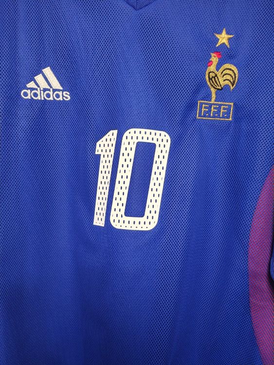 France Trikot Home Jersey 2002 Zidane Original Kaufen Auf Ricardo