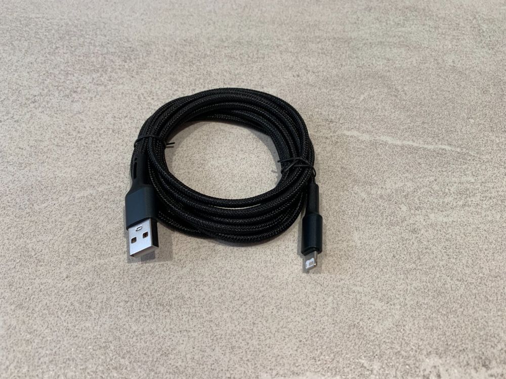 Kabel USB A Auf Lightning I Phone 2m Mit Nylonmantel Kaufen Auf